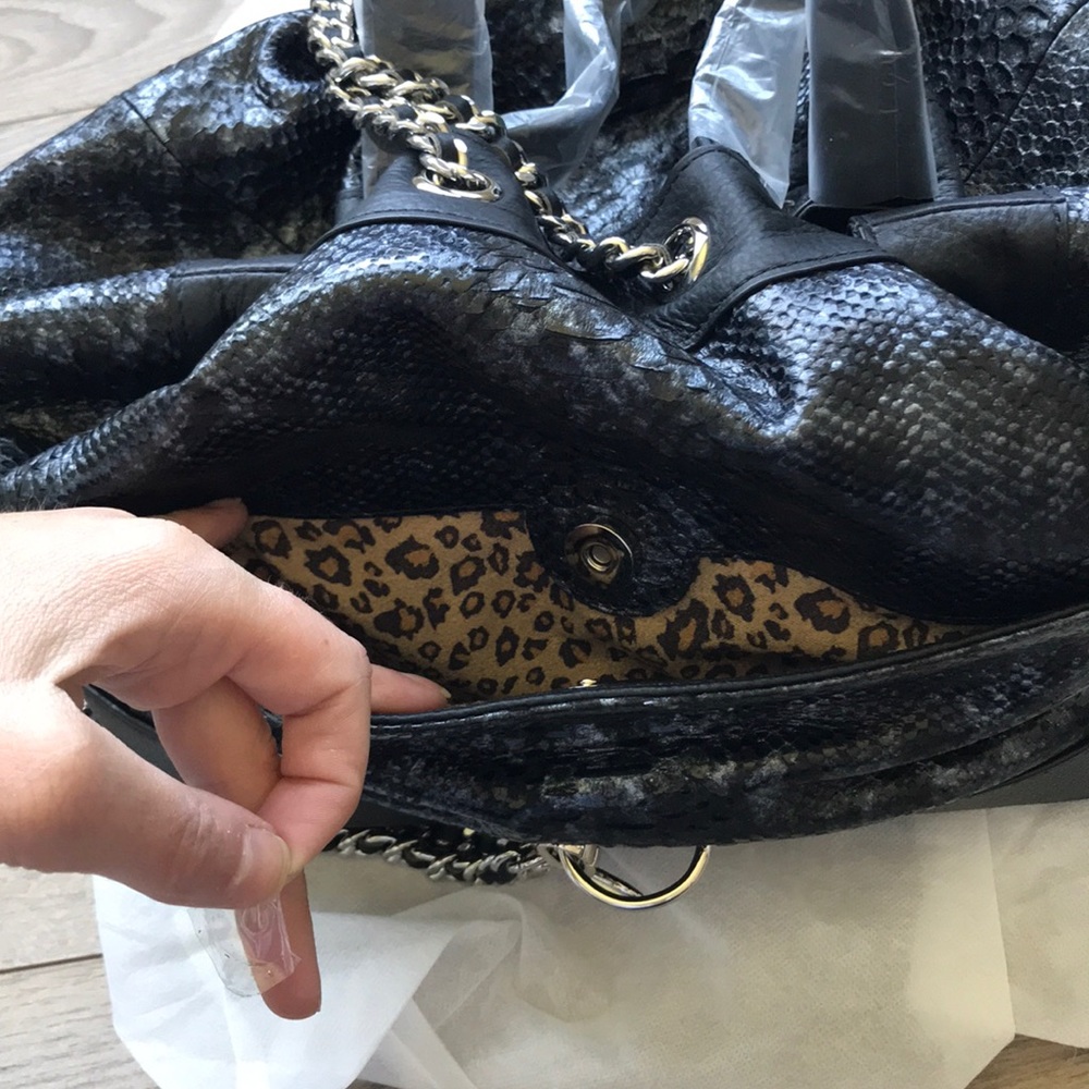 NWT Isabella Adams python backpack purse - Picture 8 of 8